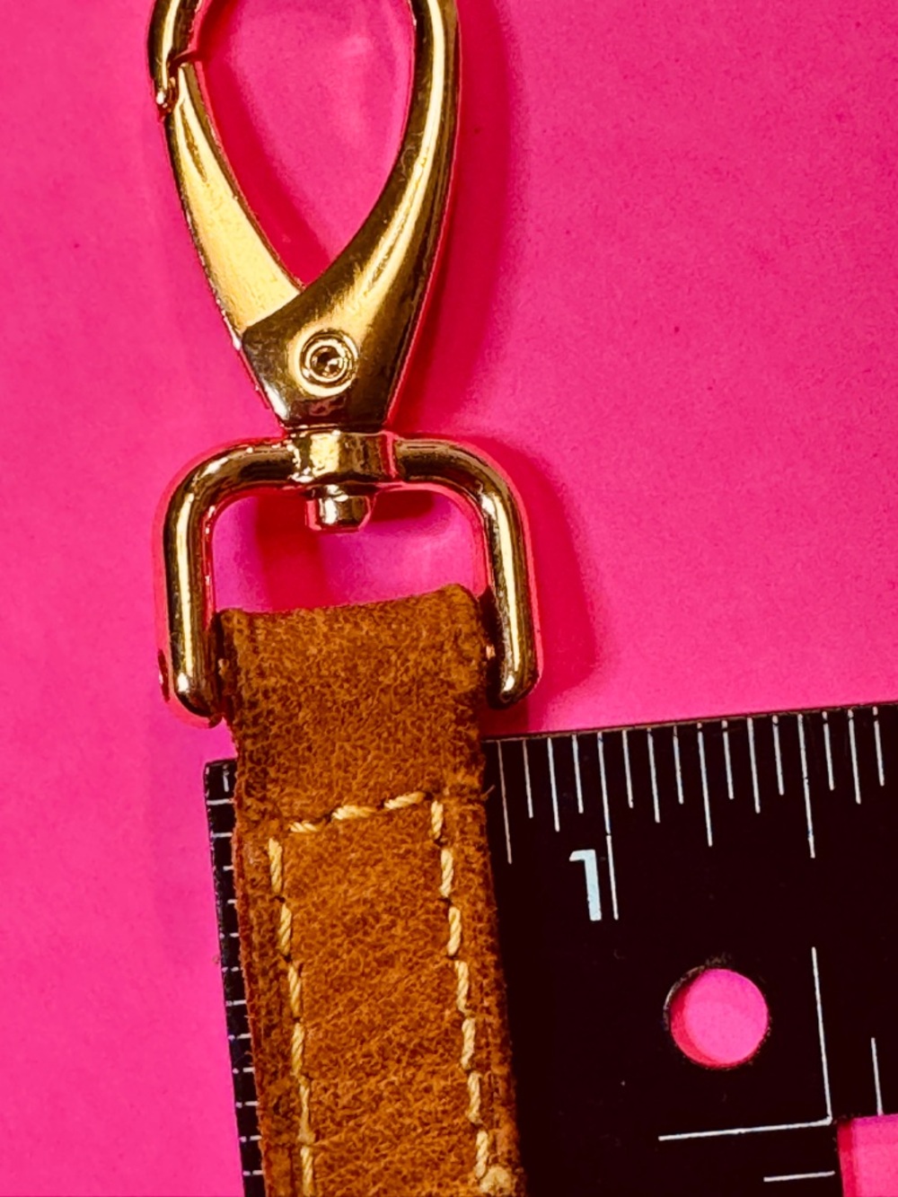 Louis Vuitton strap vagheta ajustabile size - Picture 8 of 11